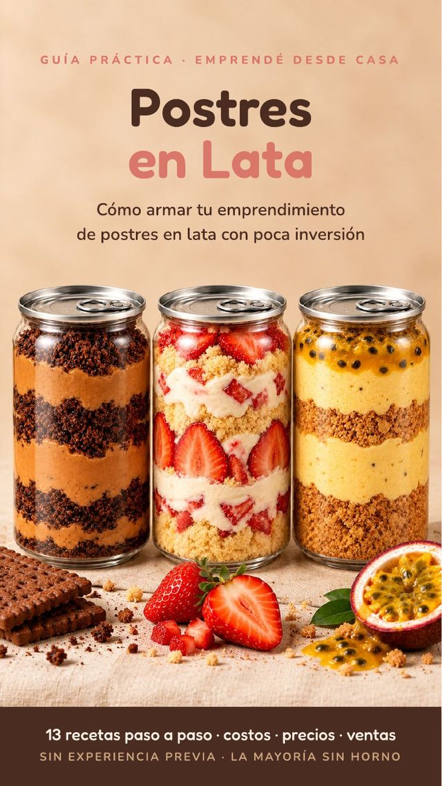 Tapa del ebook Postres en Lata